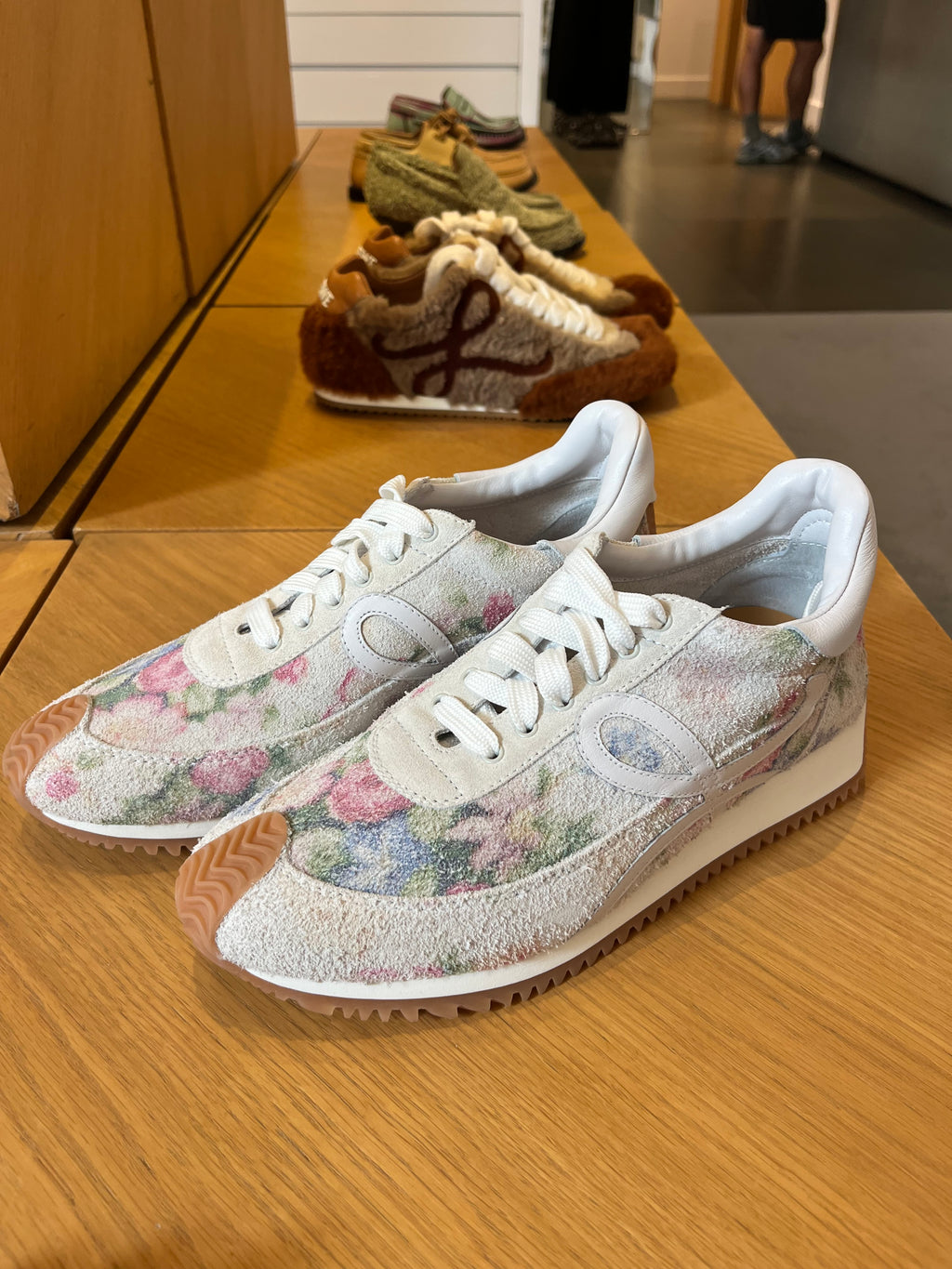 Loewe Flow Runner — Floral Suede (EU 38)